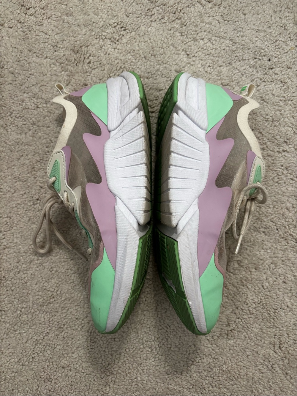 Fabletics Lavender & Mint Women's Sneakers - Picture 2 of 7